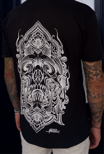Camiseta negra Skull