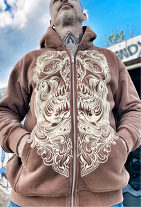 Sudadera Brown Hood
