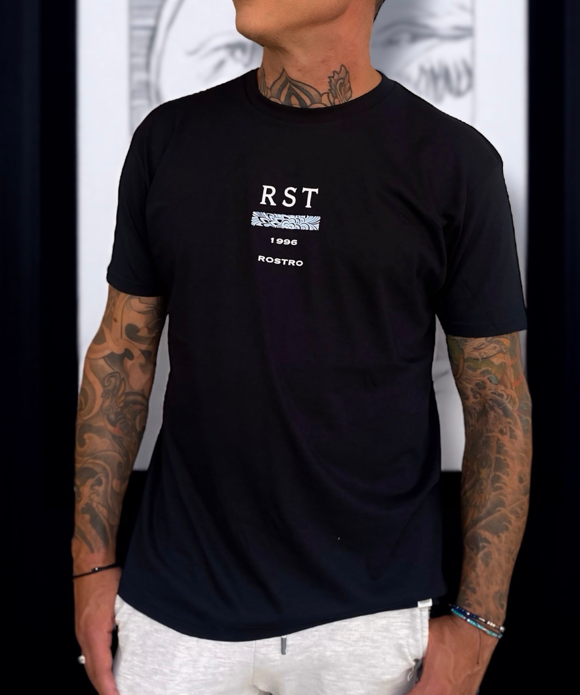 Camiseta negra Skull