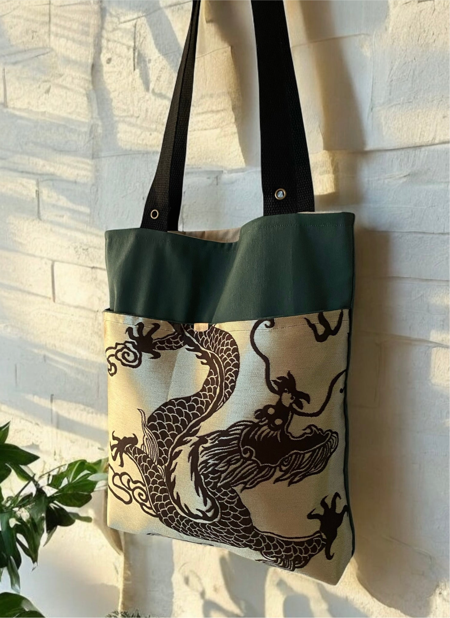 ToteBag Hilo de Dragon (37x33cm)